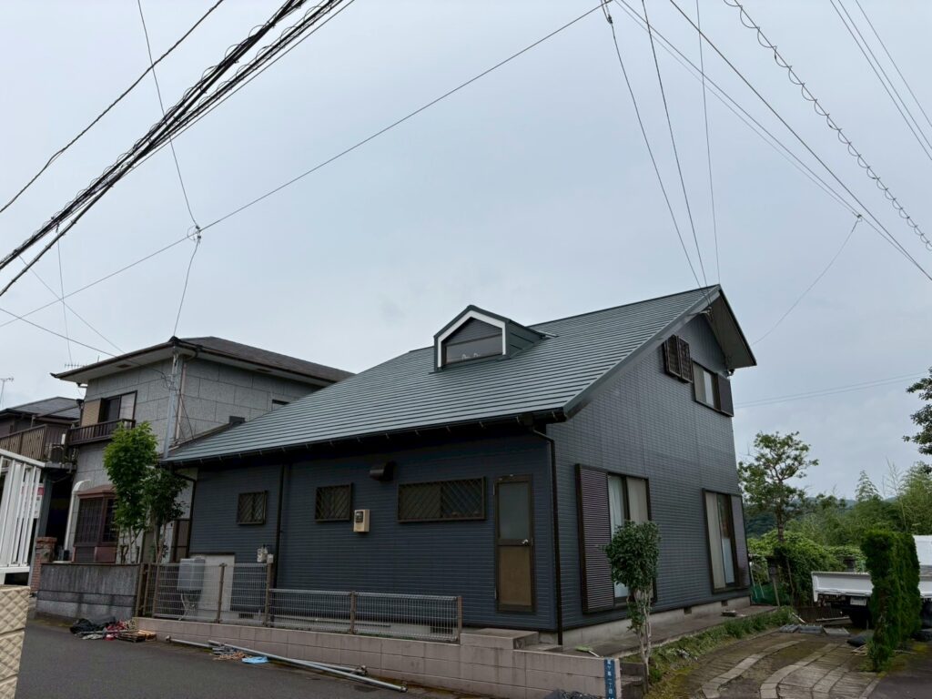星ヶ峯　屋根葺き替え